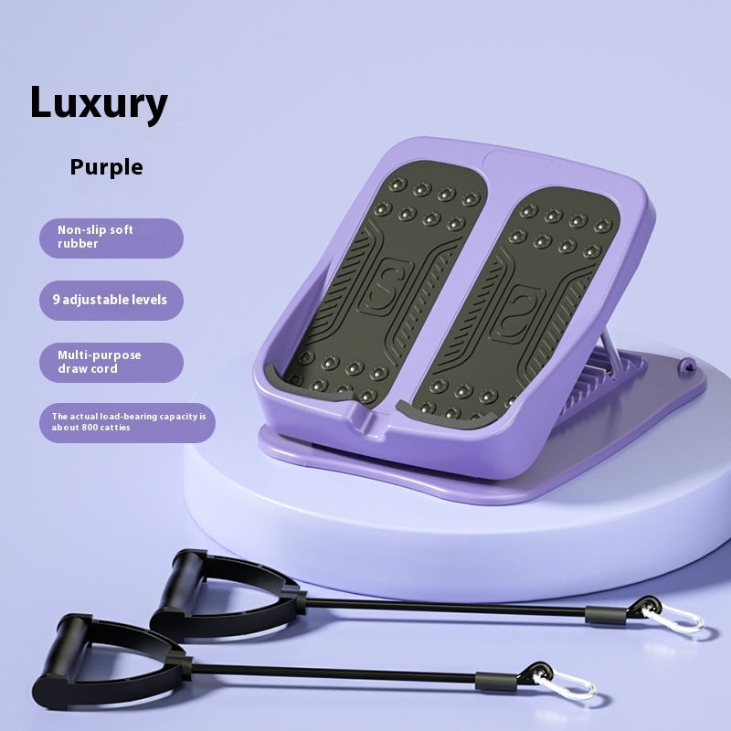 Foldable Fitness Equipment Skinny Leg Stretch Board Oblique Pedal